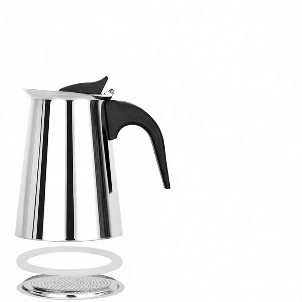 고성능 스테인리스 스틸 모카 포트 에스프레소 메이커,  - Home Cooking In Italian 리뷰 및 가격