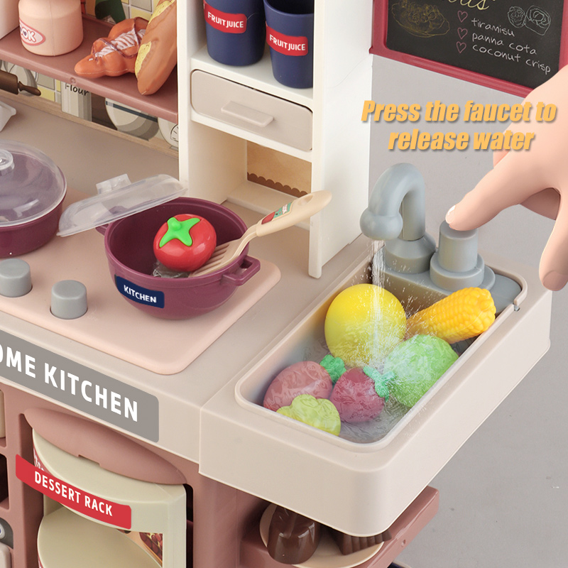 어린이 41cm 대형 요리 주방 장난감 놀이 홈 주방  - Home Cooking Cookbook 리뷰 및 가격